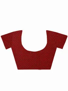 ANAND SAREES Floral Poly Georgette Saree