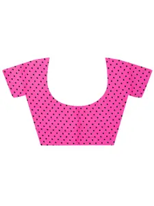 ANAND SAREES Pack of 2 Polka Dot Saree With Blouse Piece