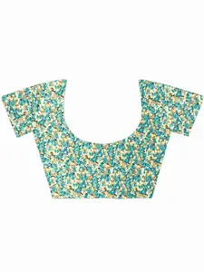 ANAND SAREES Selection Of 2 Floral Printed Sarees