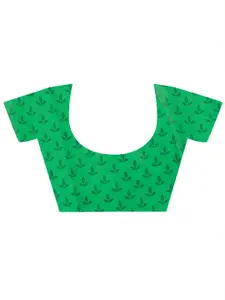 ANAND SAREES Selection of 2 Floral Printed Half and Half Sarees