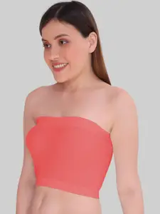 PLUMBURY Non Padded Bandeau Bra - Full Coverage