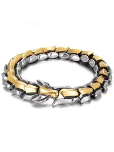SALTY Men Stainless Steel Link Bracelet