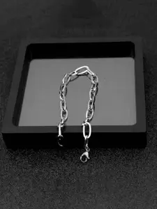 SALTY Men Stainless Steel Link Bracelet