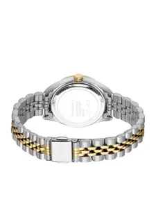 ESPRIT Women Embellished Dial Bracelet Style Straps Analogue Watch ES1L394M1035