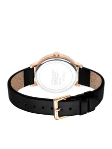 ESPRIT Women Dial & Leather Straps Round Analogue Watch ES1L364L0115