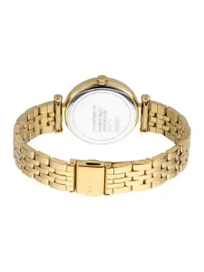 ESPRIT Women Embellished Stainless Steel Bracelet Style Straps Analogue Watch ES1L393M0055
