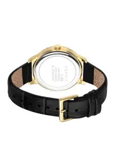ESPRIT Women Leather Wrap Around Straps Analogue Watch ES1L356L0025