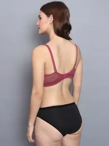 In-Curve Pack Of 3 Cotton Breathable Bra Panty Lingerie Set