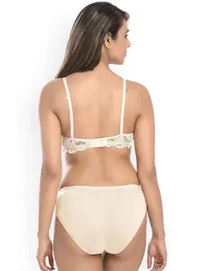 In-Curve Pack Of 2 Mid-Rise Cotton Breathable Bra & Panty Lingerie Set