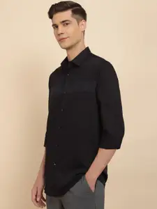 Allen Solly Slim Fit Horizontal Striped Cotton Casual Shirt