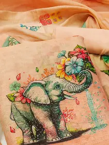 Peachmode Printed Unstitched Dress Material