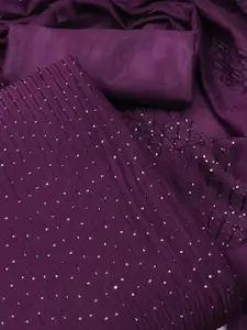 Peachmode Embroidered Unstitched Dress Material