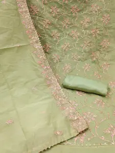 Peachmode Embroidered Unstitched Dress Material