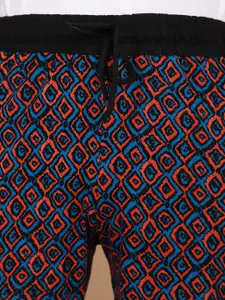 V-Mart Men Graphic Printed Cotton Shorts