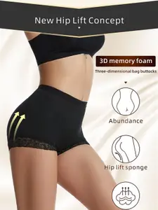 CareDone Women High Rise Breathable Padded Butt Enhancing Lifter Panty