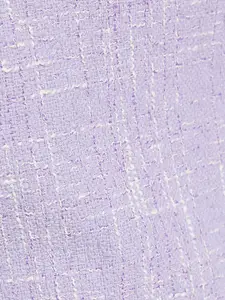 Koton Checked Straight Mini Skirt