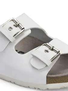 AfroJack Women Leather Open Toe Flats