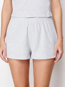 Trendyol Shoulder Straps Crop Top & Shorts