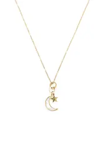 Ramdev Art Fashion Jwellery Gold-Plated Pendant With Chain