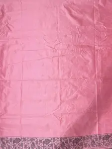 ZARIMO Floral Woven Design Raw Silk Unstitched Dress Material