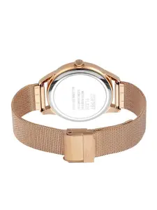 ESPRIT Women Embellished Dial & Stainless Steel Bracelet Style Analogue Watch ES1L220M0035