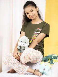 BAESD Girls Printed Night suit