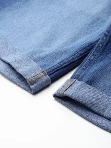 The Roadster Lifestyle Co. Men Slim Fit Denim Shorts