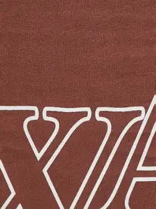 Forca by Lifestyle Typography Printed Cotton T-shirt