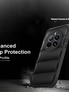 Karwan Realme 12 Pro plus Puffer Edition Silicone Mobile Back Case