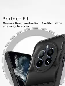 Karwan Realme 12 Pro Puffer Edition Silicone Mobile Back Case