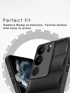 Karwan Vivo V29 Puffer Edition Silicone Mobile Back Case