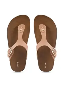 Lavie Open Toe T-Strap Flats