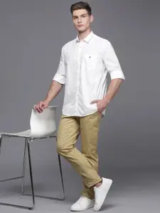 Louis Philippe Sport Printed  Slim Fit Opaque Pure Cotton Casual Shirt