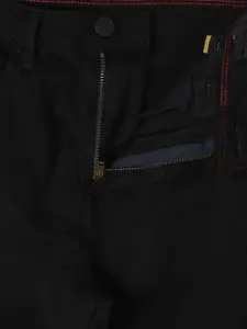 Allen Solly Junior Boys Slim Fit Mid-Rise Dark Shade Clean Look Stretchable Jeans