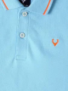 Allen Solly Junior Boys Polo Collar Applique Regular Fit T-shirt