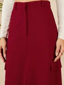 Marie Claire A-Line Maxi Skirt