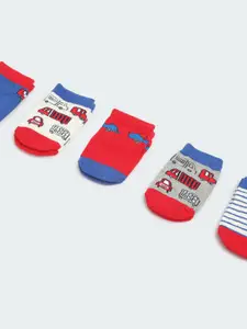 max Men Pack Of 5 Patterned Ankle Length Socks