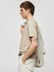 MANGO MAN Knitted T-shirt