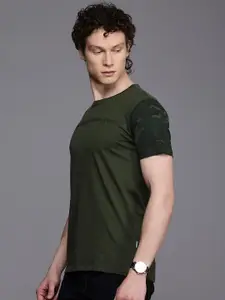 Louis Philippe Jeans Pure Cotton Slim Fit T-shirt