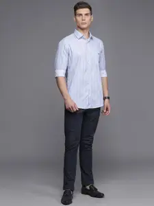 Louis Philippe Sport Super Slim Fit Printed Casual Shirt