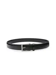 The Roadster Lifestyle Co. Men Black Tang-Closure Formal Belt