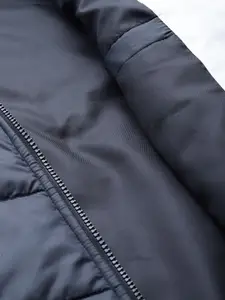 HRX by Hrithik Roshan Colourblocked Outdoor Padded Hooded Jacket