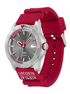 Lacoste Men Regatta Analogue Watch 2011333-Red