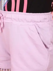 V-Mart Girls Mid Rise Cotton Shorts