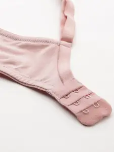 DressBerry Pink Everyday Bra Full Coverage All Day Comfort Non Padded