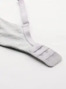 DressBerry Grey Half Coverage Lightly Padded Everyday Bra - All Day Comfort