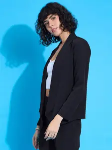 SASSAFRAS worklyf Shawl Collar Front Open Blazer