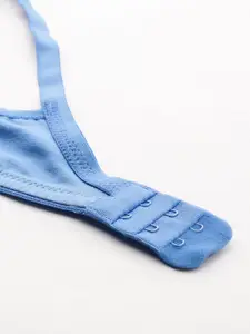 DressBerry Blue Full Coverage Non Padded Everyday Bra - All Day Comfort