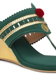 Inc 5 Textured One Toe Wedge Heels Sandal