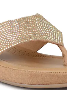 Inc 5 Women Embellished Open Toe Comfort Heel Sandals